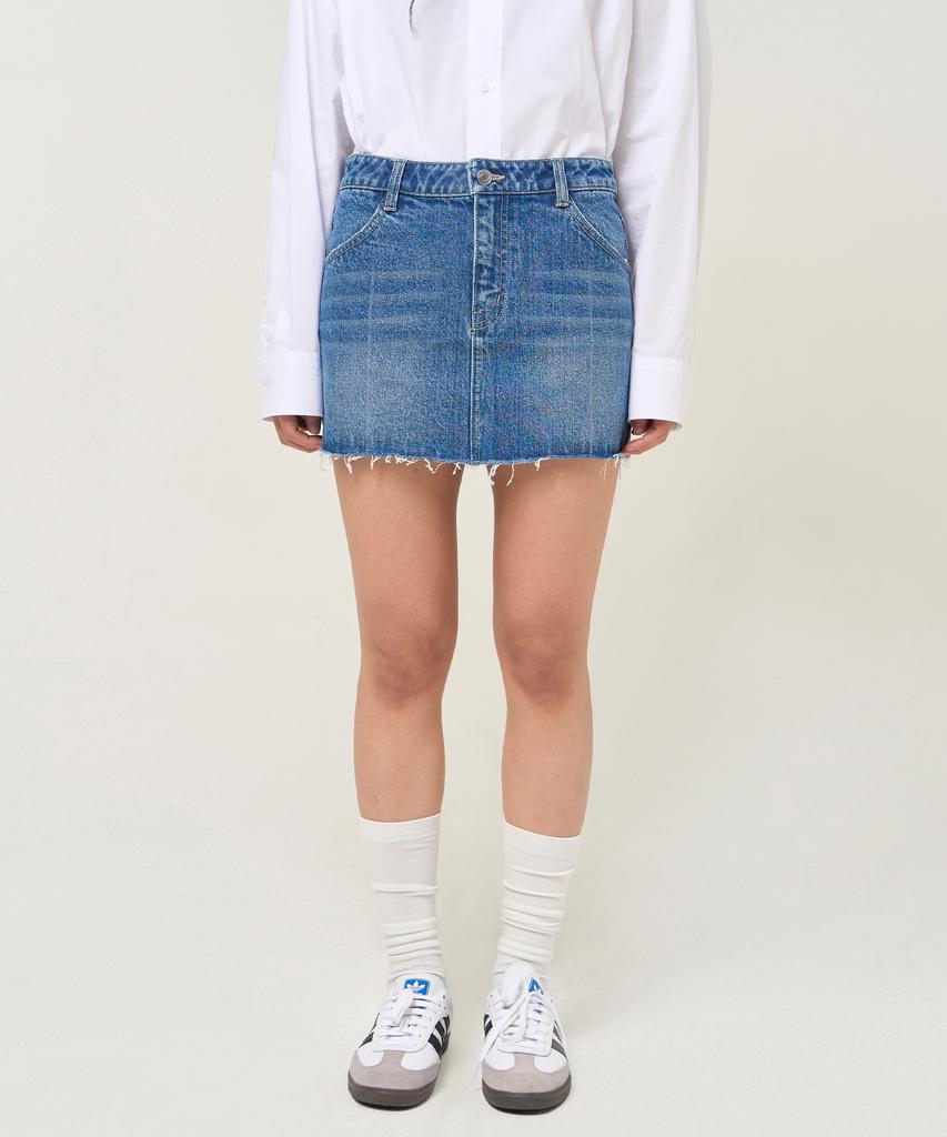 Plack Woman Skirt M41 Mid Blue