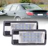 2pcs License Plate Light For A3 S3 A4 S4 B6 A6 S6 A8 S8 Led Number Direct Replacement Rear License Light Car Accessori W1q6