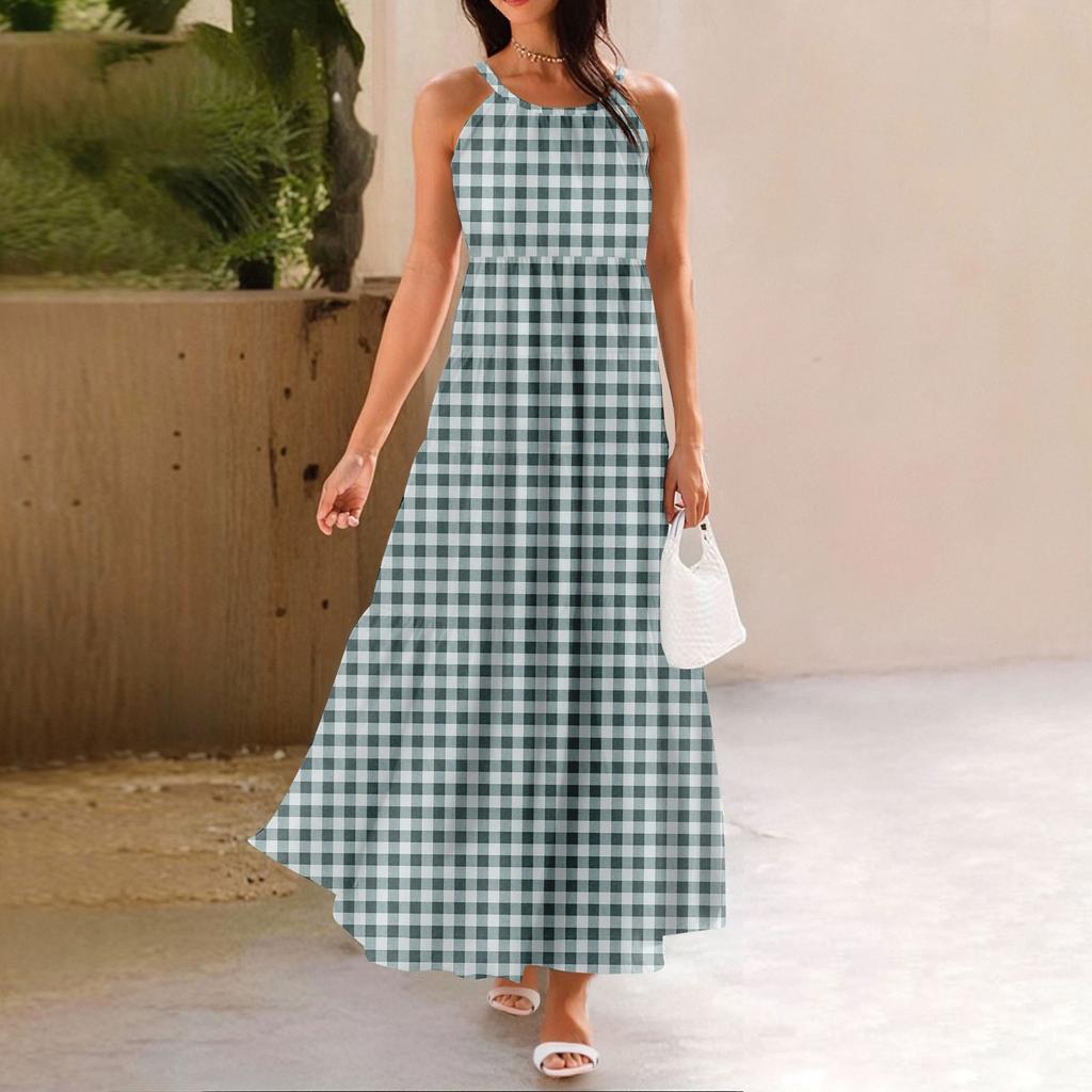 Women's Summer Casual Fashion Suspender Sleeveless Dress