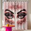 Tenda da Doccia Dinosauro Surfista 72X72 Pollici Arte Gatto Cyberpunk Fresco Arredo Bagno Stile Onda Giapponese Tessuto Impermeabile
