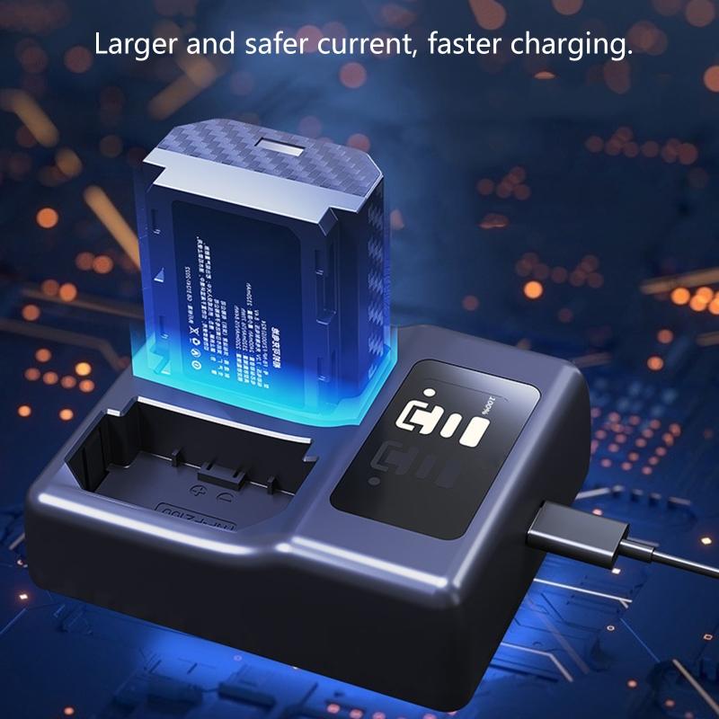 2Slot USB Battery Charger For NPW235 Battery With Intelligent IC And Safety Protections Compatible for XS10 XT5 Cameras