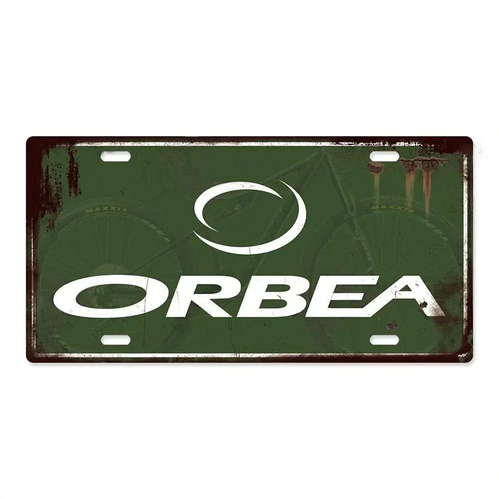Klassische Metallschild-Dekoration Fahrradmarke Blechschild Handwerk Wanddekoration Schilder für Bar Garage Fahrrad Rostige Plakette 15x30cm Zinn Bo