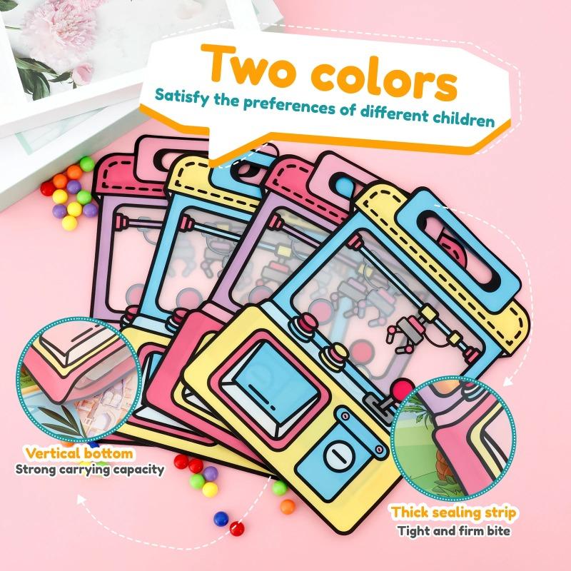 

Милые мультяшные герметичные пакеты с изображением кукол, машин, кошек, конфет, закусок, пластиковая упаковка с самоблокирующейся молнией для дня рождения, фестиваля, вечеринки, детей, подарочный пакет random color,18X24.5cm,10