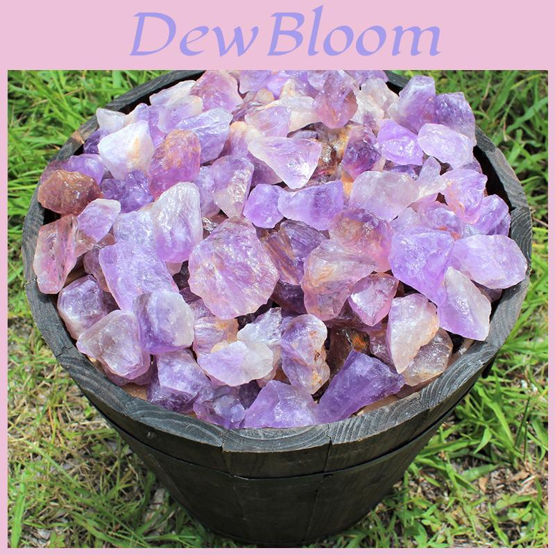 Natural Rough 100g Amethyst Gravel Stone Quartz Crystal Gemstone Decor Home