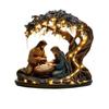 Jesus Birth Decor Lightweight Nativity Scene Ornament Nativity Table Accessory Decorative 2d Flat Christian Decoration For Party