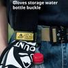Outdoor Multi-function Glove Storage Buckle Water Bottle Holder Portable Adjustable Camping Hiking Backpack Rope Hanging