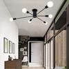 6/8/10 Head Multi-pole Ceiling Light Retro Industrial Loft Nordic Dome Light Home Decoration Lighting (bulb Not Included)