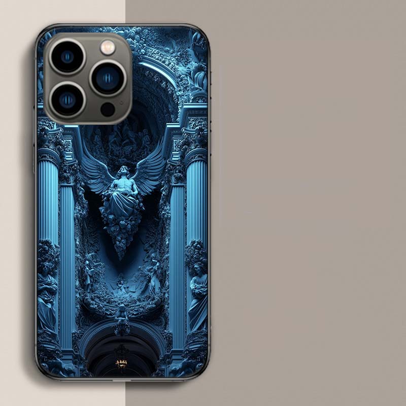 

Angelic Grace Statue of Faith Phone Case For Iphone 17 Air 15 Pro 14 Plus 16 Pro Max 17E 16E 12 13 Mini 11 Cover Cute Fundas iPhone 16 Pro Max