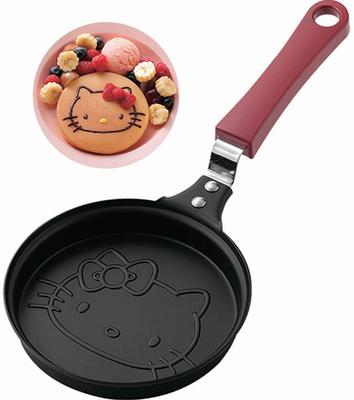 Kakusee Hello Kitty Hotcake Gas Stove Recipe Made In Japan Pan, Only, Included,