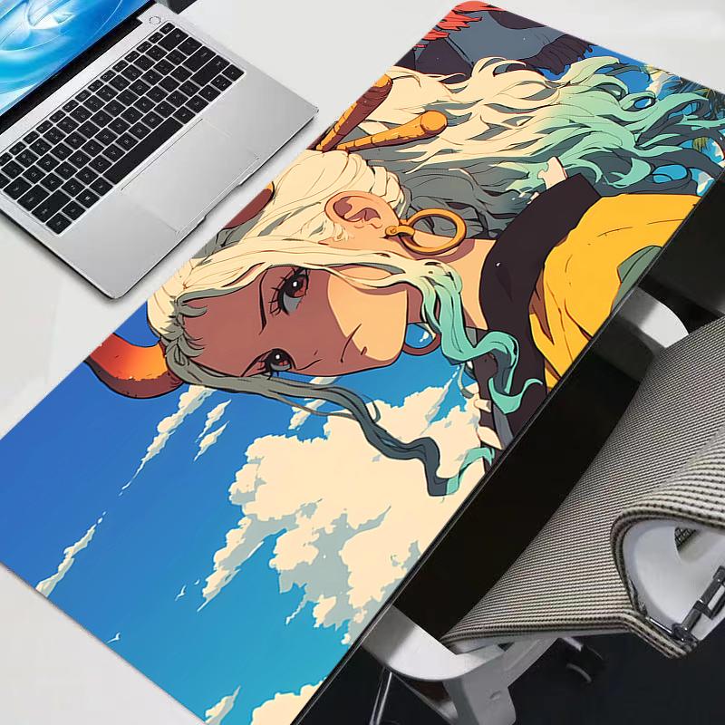 Mouse Pad Larger XXL X One Piece Anime New Black Speed Mini Pc Computer Keyboard Desk Mat Gaming Accessories Mousepad