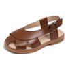 Summer Kids Closed-Toe Hollow Out Beach Sandals, Soft Sole Casual Princess Shoes for Boys and Girls