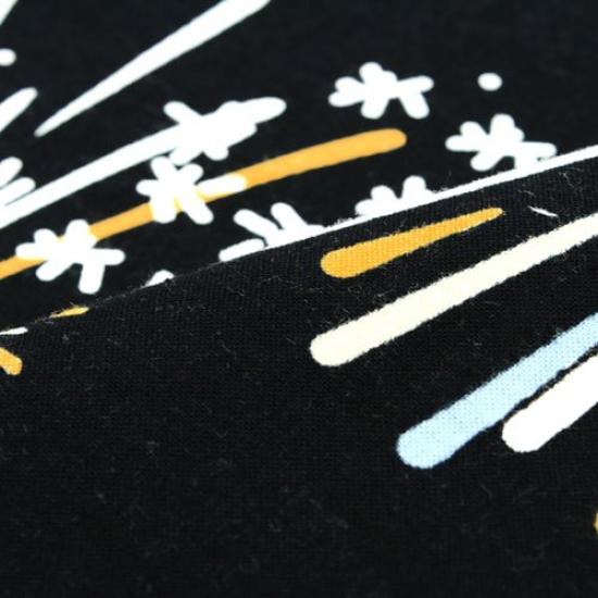 Dyeing Anbo Hand Towel Sumida River Authentic Dyed Cotton Tokuoka Made in Japan 35cm x 100cm "New Fireworks" 100%