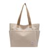 IELGY Bolsa de ombro feminina de tecido Oxford de grande capacidade, bolsa tote durável e resistente para viagens de negócios, bolsa leve
