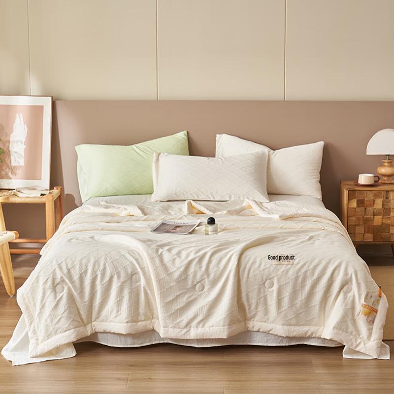 Muji Ungefärbte Jacquard-Steppdecke