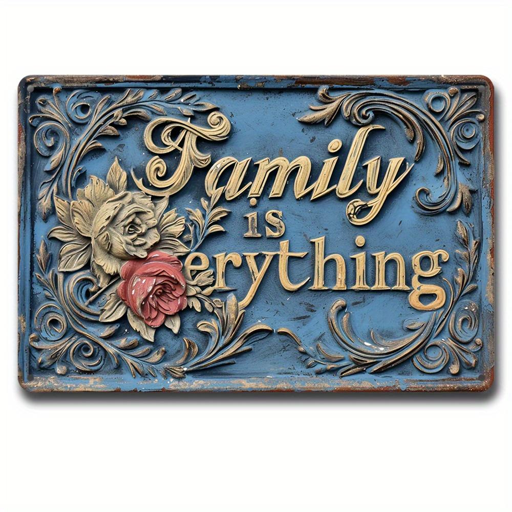 FJ Vintage Decor Metal Tin Signs 2D Flat Printing Retro Posters Room Decoration Home Bar Pub Club Wall Art Decor