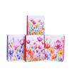 12pcs Floral paper tote bags reusable thank you gift bags for birthday party small business packaging showers and events
