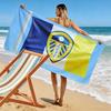 Leeds United Druck Strandtuch, Großes Weiches Schnelltrocknendes Handtuch für Strand Camping Schwimmen
