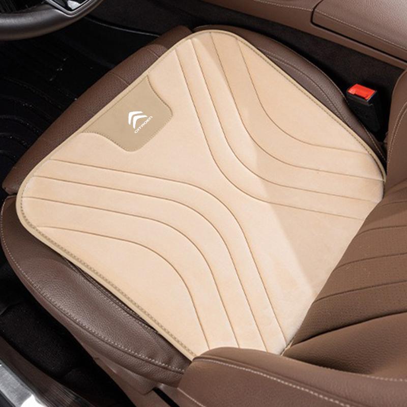 Suede Car Front Rear Seat Cushion Flannel Non-Slips Cover Pads For Citroen C1 C5 C4 C3 C2 Cactus Berlingo Saxo Picasso Jumper aje256