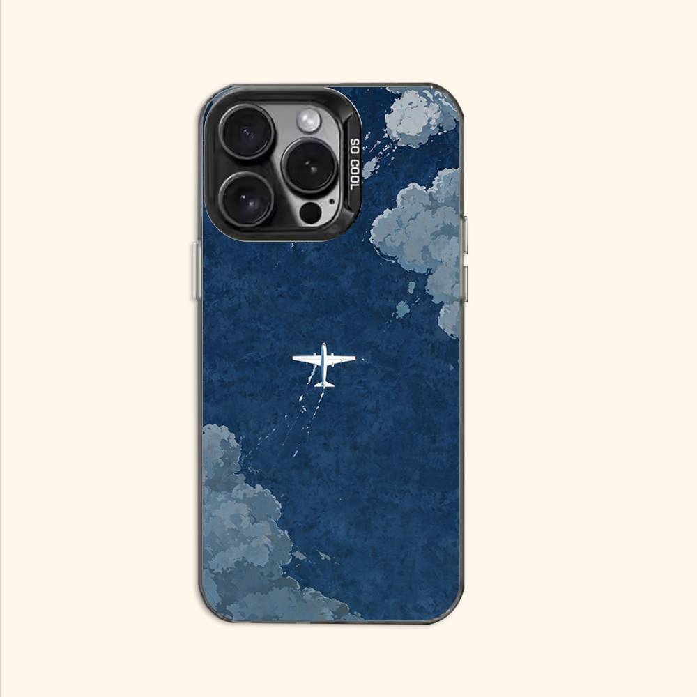 

Airplane Case for iPhone 11 12 13 14 15 16 17 Pro Max XS X XR Cover iPhone13PRO
