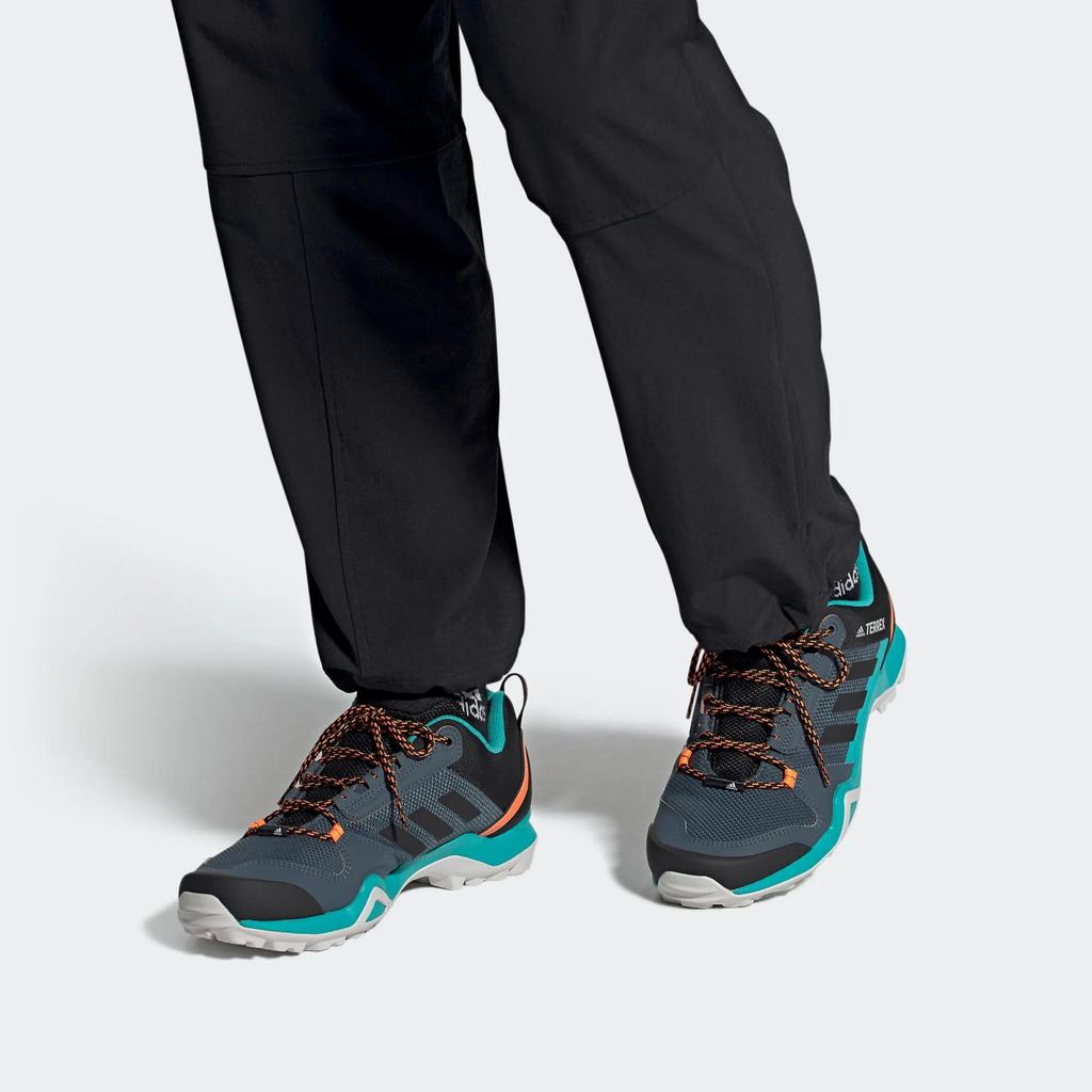 adidas Terrex AX3 'Legacy Blue' (Unisex) Legacy Blue / Core Black / Signal Orange Bergsteigen Wanderschuhe FV6852