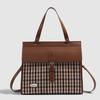 College Style Bag Female Niche Estimated Messenger Bag Girl JK Uniform Bag Casual All-Match Plaid One-Shoulder Crossbody Bag