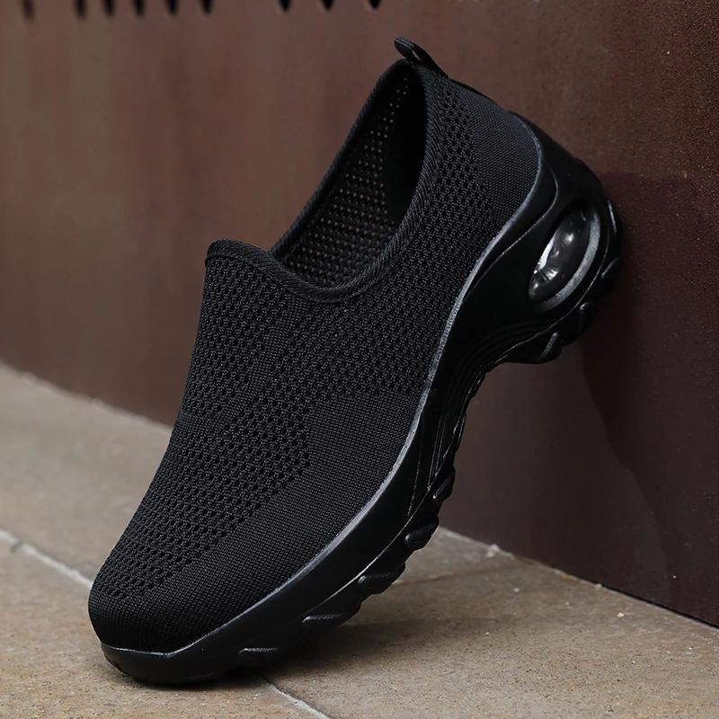 

Fashion Elegant High-heeled Women s Shoes, Women s Brand Sports Shoes, Red Wedge Volleyball Shoes, Summer Mesh Walking Thick Sole 2025 35 чёрный