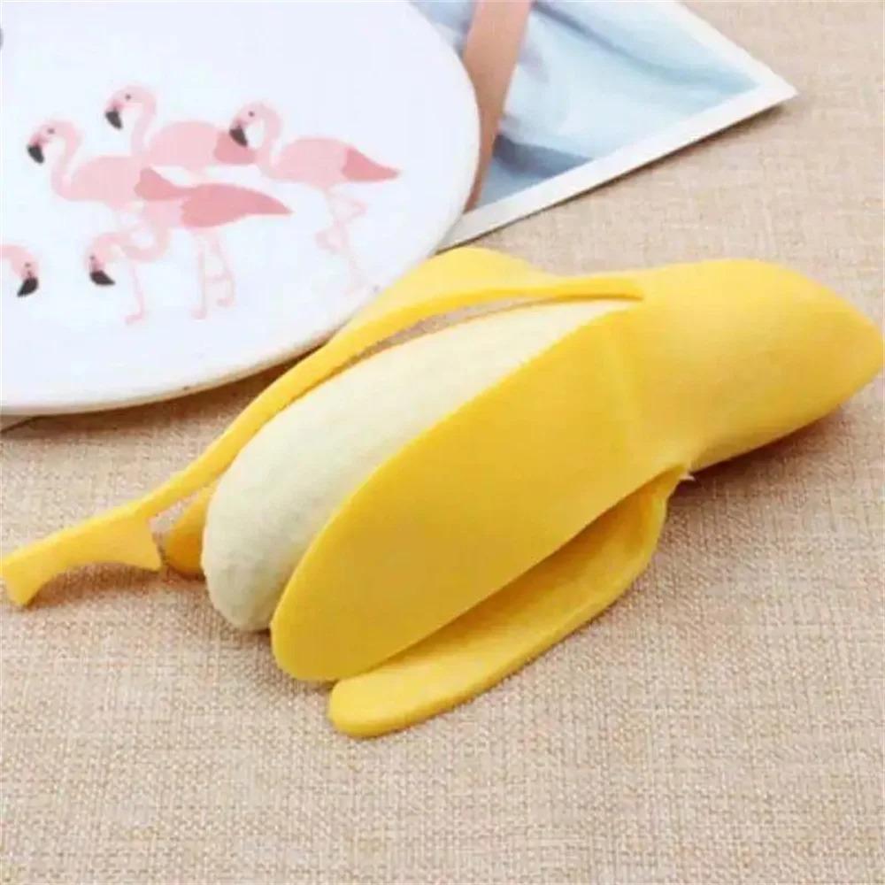 

Fruit Squeeze Toys, Realistic Green Apple Banana Blueberry Strawberry Peach Dragon Fruit Fidget Stress Balls красный