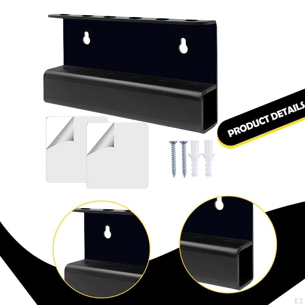 Darts Display Holder 6 Holes Acrylic Sturdy Organizer Training Stylish Practical Wall Rack