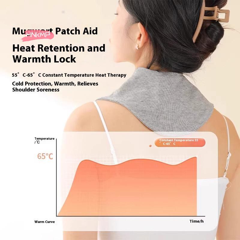 Men Women All-Season Soft Comfortable Warm Scarf Neck Wrap Breathable Quick-Drying Neck Warmer with Pocket Versatile Scarf