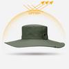 Bucket Hat Wide Brim UPF50+ Breathable Water Repellent with Adjustable Drawstring Sun Hat for Men Hiking Camping Beach OD Green 