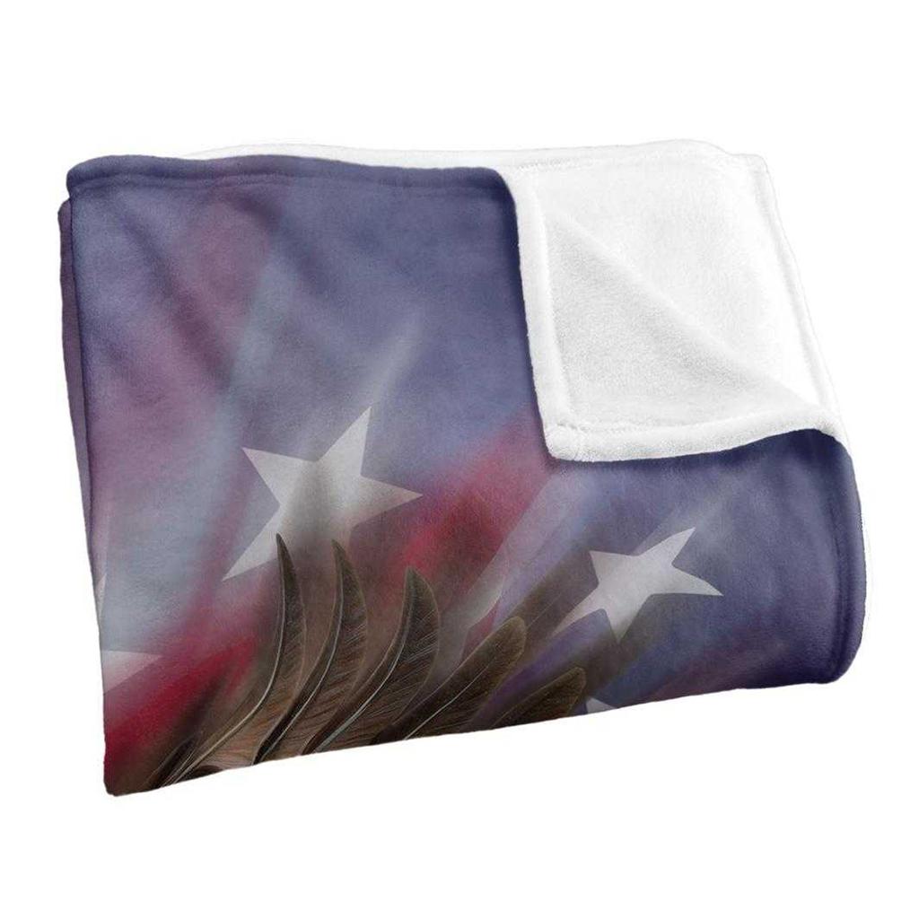 JQ Licensing American Silky Eagle Supersoft Blanket