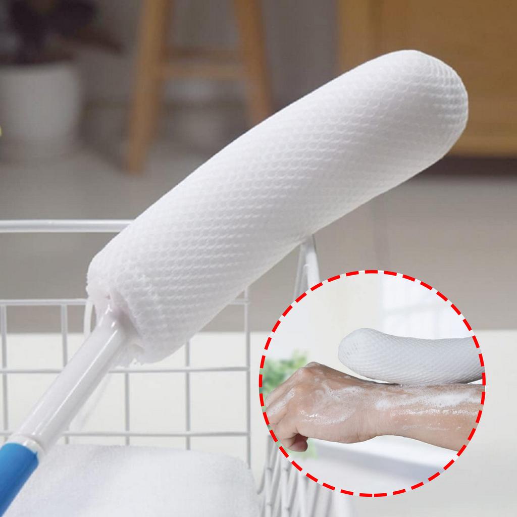 Ensemble d'aides de toilette 3 pièces pour personnes âgées, soins de grossesse, avec brosse à long manche et laveur périnéal, conception sans se pencher