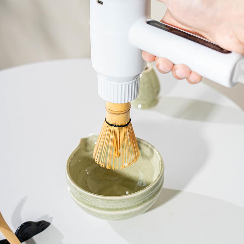 Tea Ceremony Accessories Electric Matcha Whisk With Adjustable Speed For Home Brewing