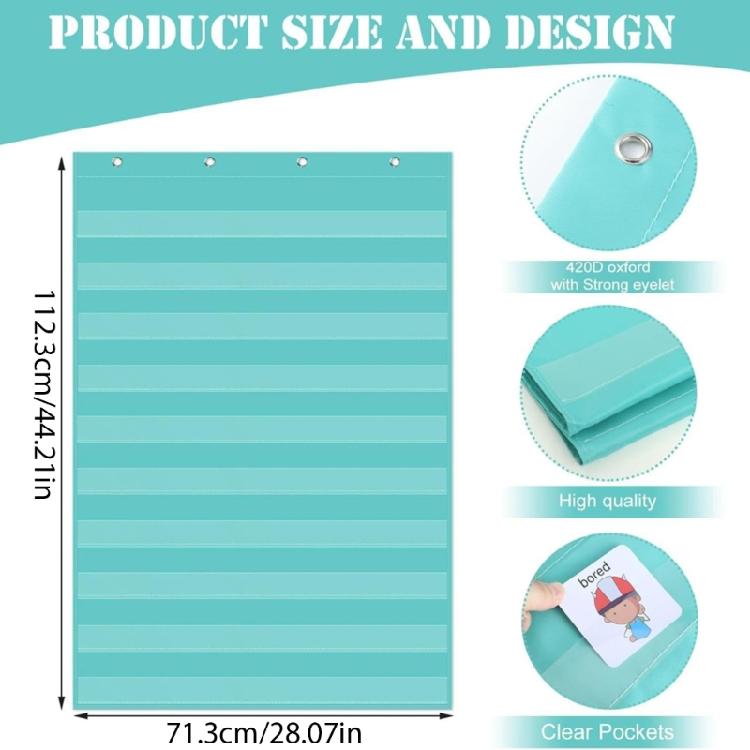 Gráficos de Bolsillo Estándar Gráficos de Bolsillo para Colgar en la Pared 10 Gráficos de Bolsillo Gráficos de Bolsillo Interactivos y Versátiles