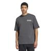 VERBIAGE Badge IY181 Dark Grey Heather Solid Grey 2L [Adidas] Short-Sleeve T-Shirt Men's (KB4890)