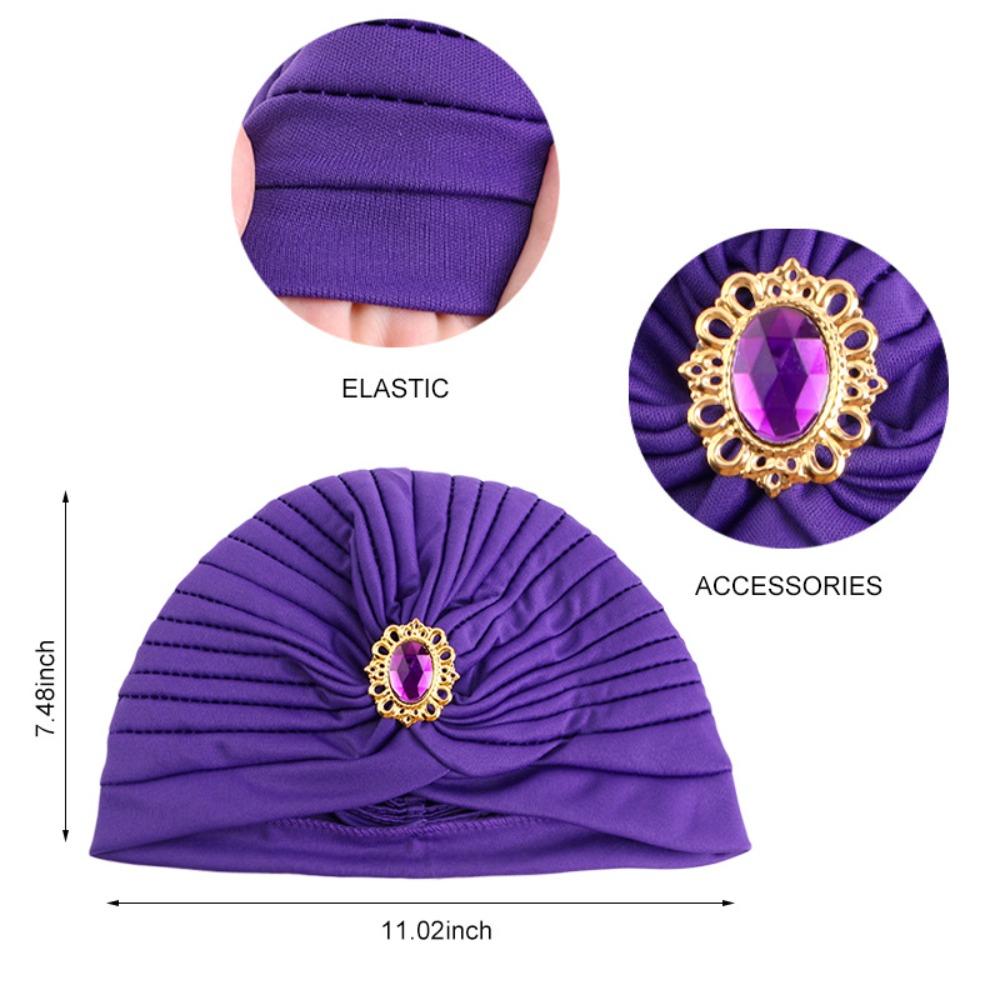 Headbands Retro Ethnic Turban Hat Turban Chemotherapy Cap New Turban Hat  Women