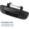 Tailgate Handle Latch For 2002-2009 Dodge Ram 1500 2500 3500, Replaces 80165, 55276237AA,Black