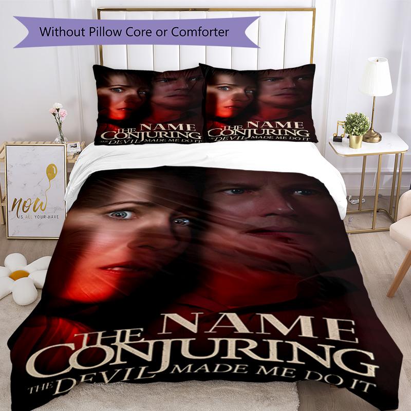 Warner Bros. Works (76) Customize Your Name Bedding Set Breathable Duvet Cover with Pillowcases Home Decoration Birthday Gift