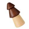 Pine Tree Toothpick Holder Decorative Small Exquisite Wood Cute Toothpick Dispenser Container for Home Kitchen Restaurant