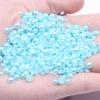 9mm Flat-back Half-round Pearl Beads - 100 Pcs for DIY Phone Case Decoration