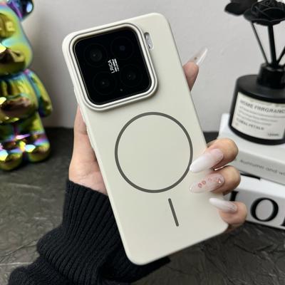 Matte Slim Hard Magnetic Case For Xiaomi 15 14 13 Poco F7 X7 F6 Redmi K80 K70 Note 14 13 Pro Ultra For Magsafe Solid Back Cover