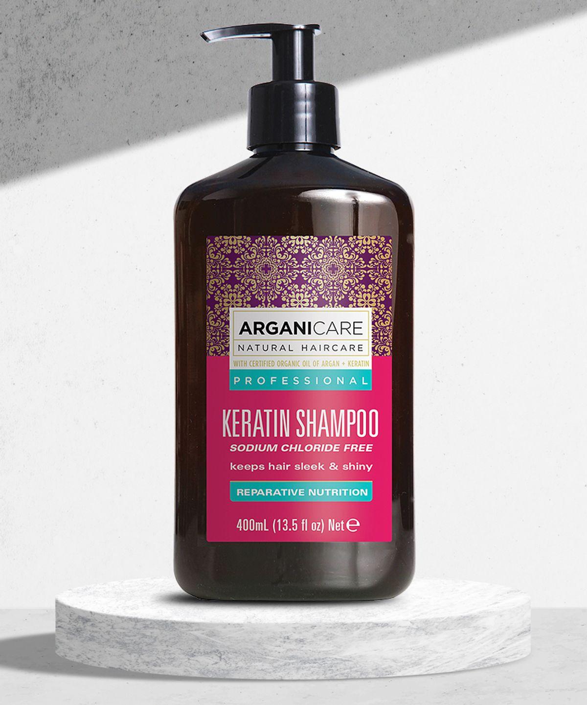 Keratin & Argan Oil Protein Perfume Shampoo 400ml