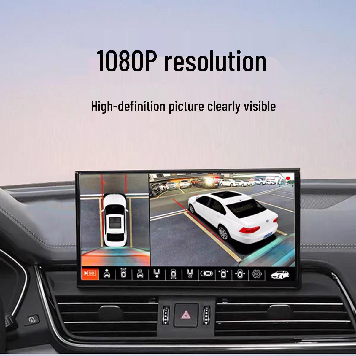 360° панорамная съемка для Asian Dragon, Corolla, Camry, Highlander - 3D система декодирования