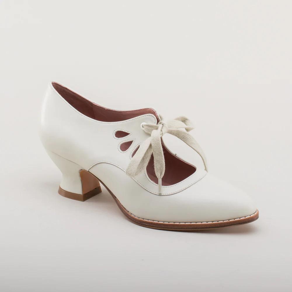 New Hollow Out High Heels Lace Up Plus Size Women's Casual Shoes