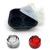 Rose Ice Cube Mold Silicone Tray 4 Pcs 2 Inch