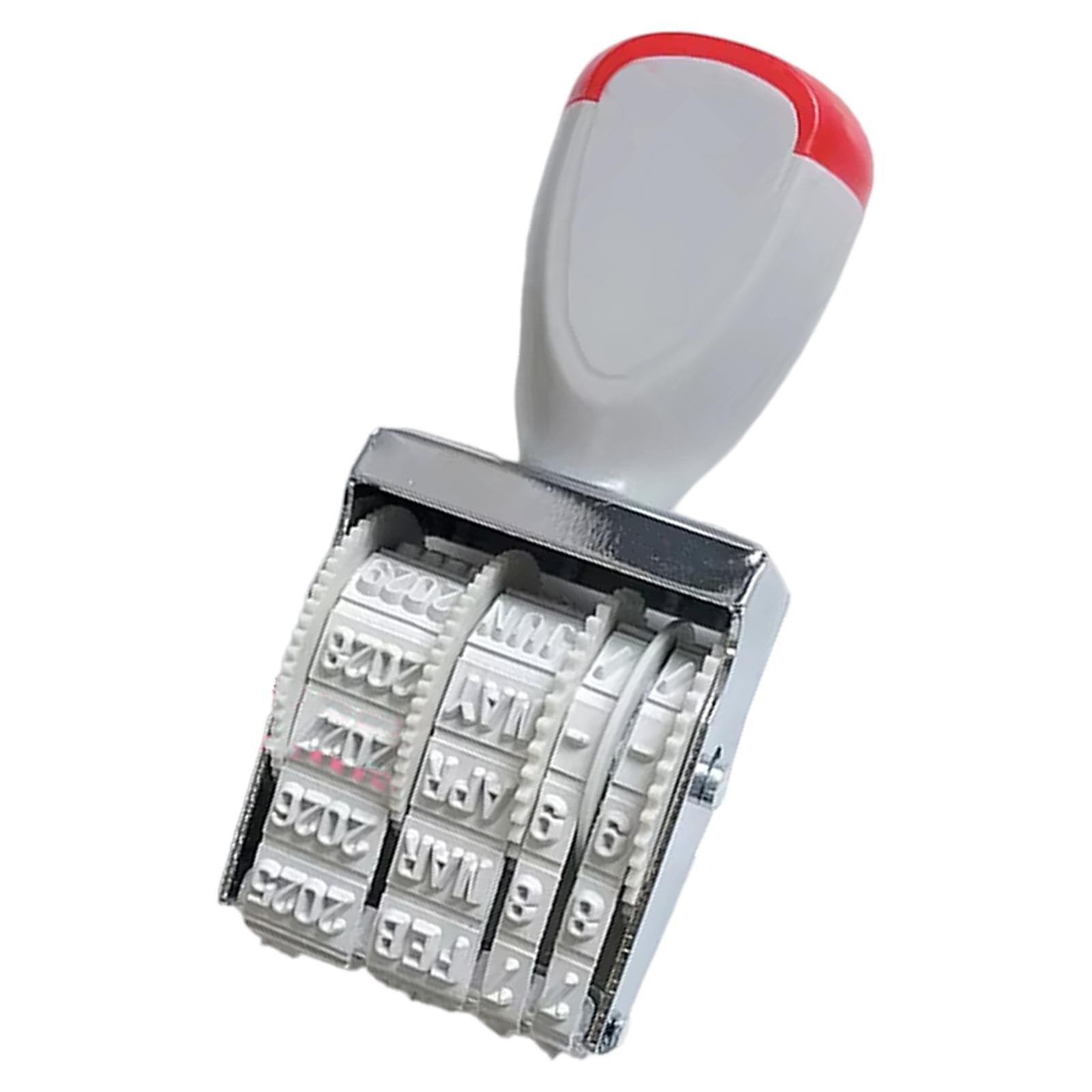 

Резиновый штамп с датой Резиновый штамп Линейный датировщик Офисный штамп Вращающийся штамп для скрапбукинга Упаковка Ремесло