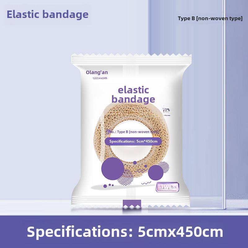 Breathable Self-Adhesive Elastic Sports Bandage - High Elastic, Disposable Dressing