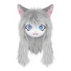 Plush Fursuit Cat Head: Wearable Cute Lolita Cosplay with Ears