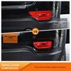 Gloss Black Rear Fog Light Lamp Accessories Covers For Jeep Grand Cherokee 2011+