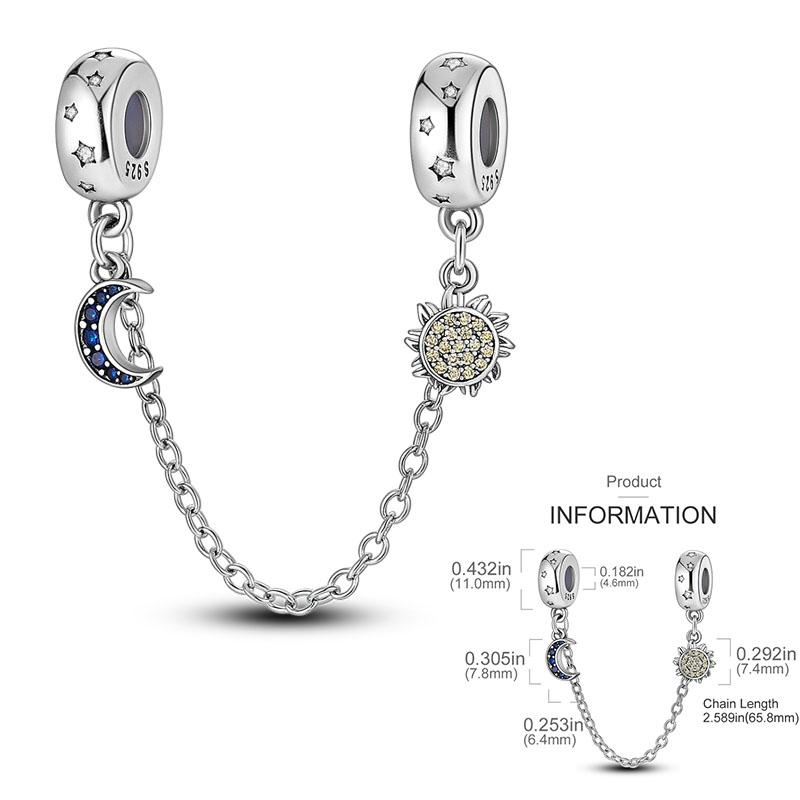 S925 Silver Charm Star Moon Firefly Travel Heart Pendant Fit Original  Beads Making Fashion Woman Jewelry Dangle Charms